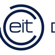 Eit digital logo landscape transparent blue