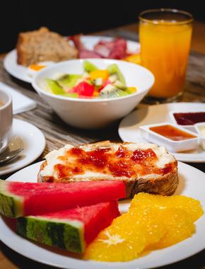 Desayuno Hotel Santo Domingo