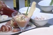 Gazpacho de Fresas con Mouse de bovagante