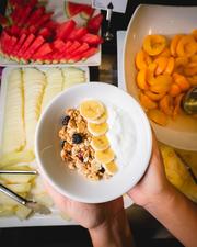 Buffet desayuno frutas